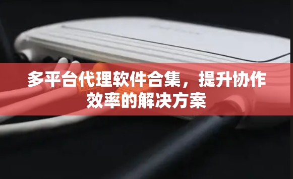 多平台代理软件合集，提升协作效率的解决方案