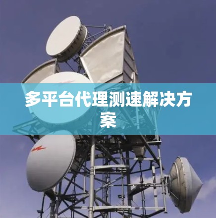 多平台代理测速解决方案 多平台代理测速解决方案