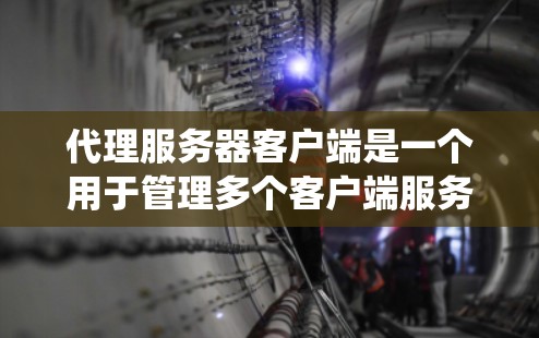 代理服务器客户端是一个用于管理多个客户端服务器的系统,通常由服务器端和客户端端组成。以下是对代理服务器客户端的详细介绍