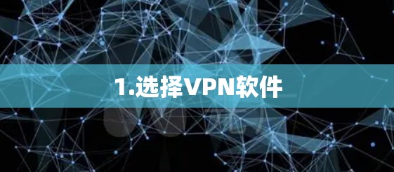 1.选择VPN软件
