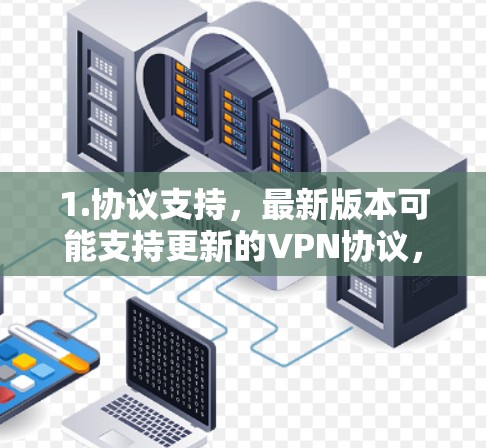 1.协议支持，最新版本可能支持更新的VPN协议，如 VPN 5.VPN 6.等，以适应最新的网络安全标准