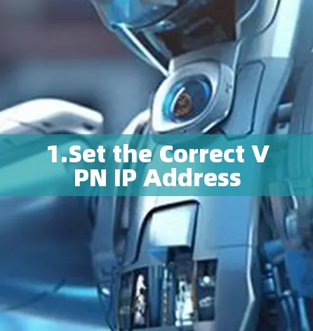 1.Set the Correct VPN IP Address