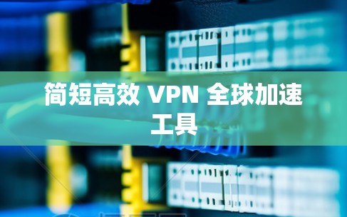 简短高效 VPN 全球加速工具