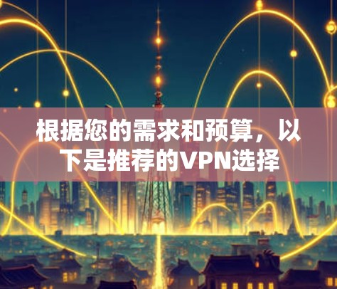 根据您的需求和预算，以下是推荐的VPN选择
