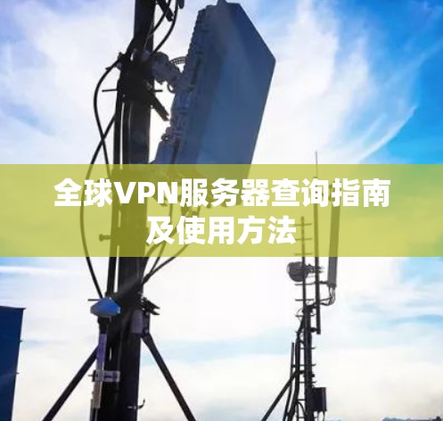 全球VPN服务器查询指南及使用方法