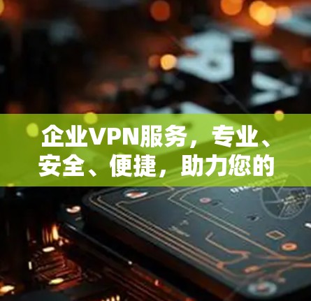 企业VPN服务，专业、安全、便捷，助力您的业务高效发展