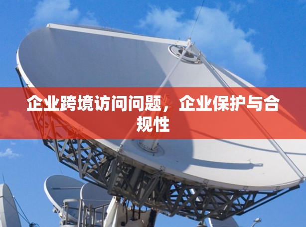 企业跨境访问问题,企业保护与合规性