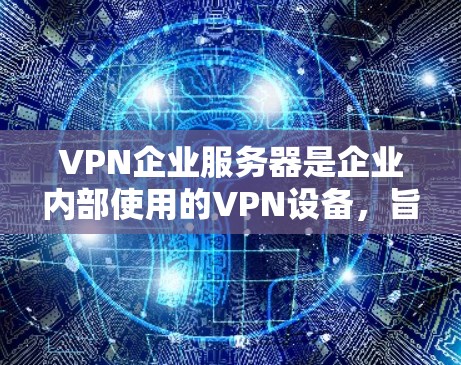 VPN企业服务器是企业内部使用的VPN设备，旨在保护企业内部人员和数据的安全性。以下是关于这些服务器的详细信息